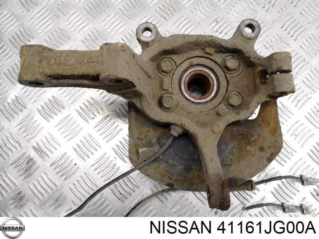 Compre 41161JG00A Nissan/Infiniti Proteção do freio de disco dianteiro esquerdo