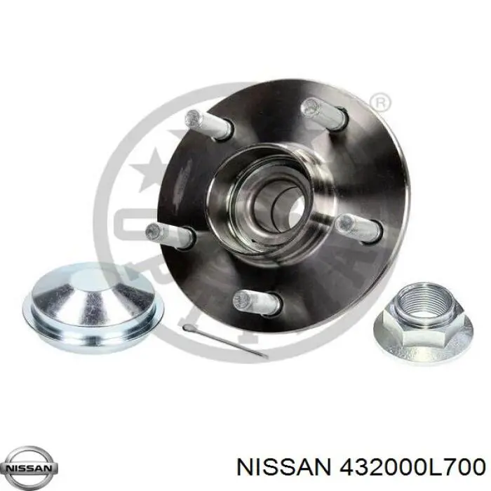 Cubo traseiro Nissan/Infiniti 432000L700 preço, a partir de 323,63 USD