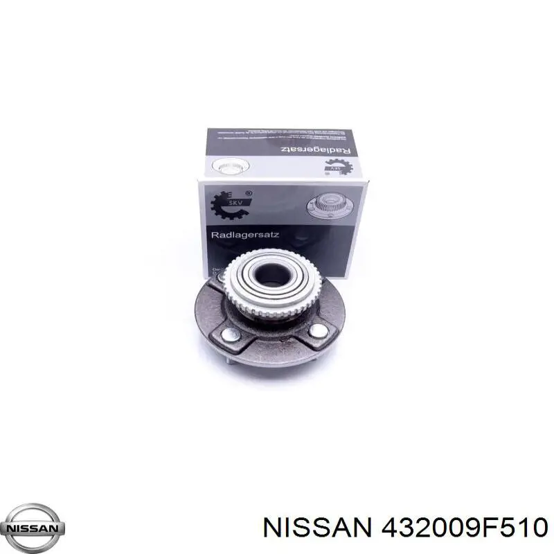 432009F510 Nissan/Infiniti Cubo traseiro