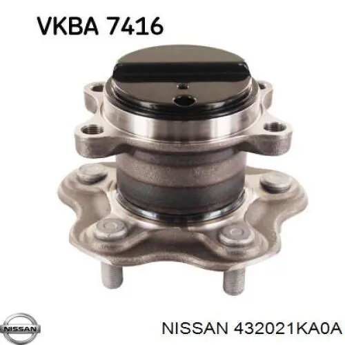 Cubo traseiro Nissan/Infiniti 432021KA0A preço, a partir de 134,50 USD