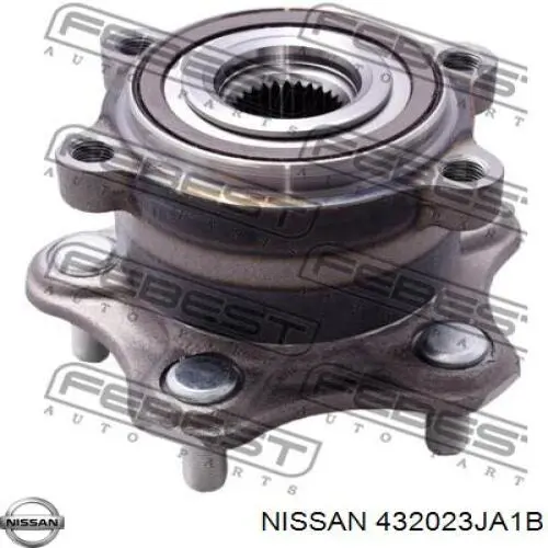 432023JA1B Nissan/Infiniti Cubo traseiro
