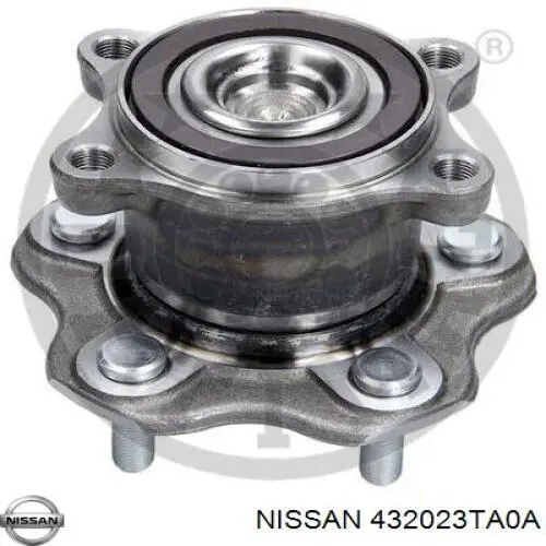 Cubo traseiro Nissan/Infiniti 432023TA0A preço, a partir de 74,19 USD
