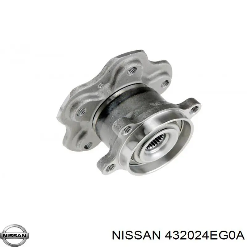 Compre 432024EG0A Nissan/Infiniti Cubo traseiro