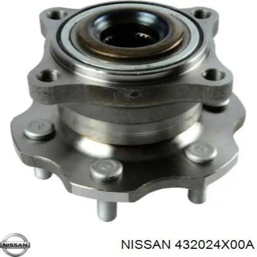 432024X00A Nissan/Infiniti Cubo traseiro