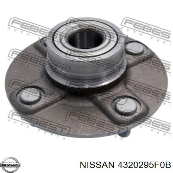 4320295F0B Nissan/Infiniti Cubo traseiro