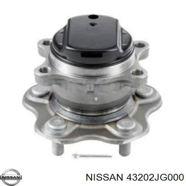 43202JG000 Nissan/Infiniti Cubo traseiro