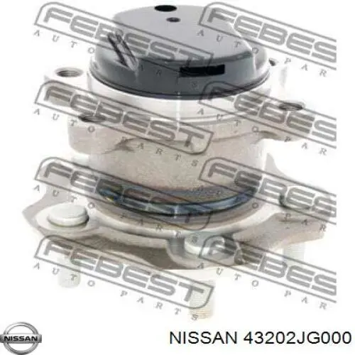 Cubo traseiro Nissan/Infiniti 43202JG000 preço, a partir de 95,34 USD