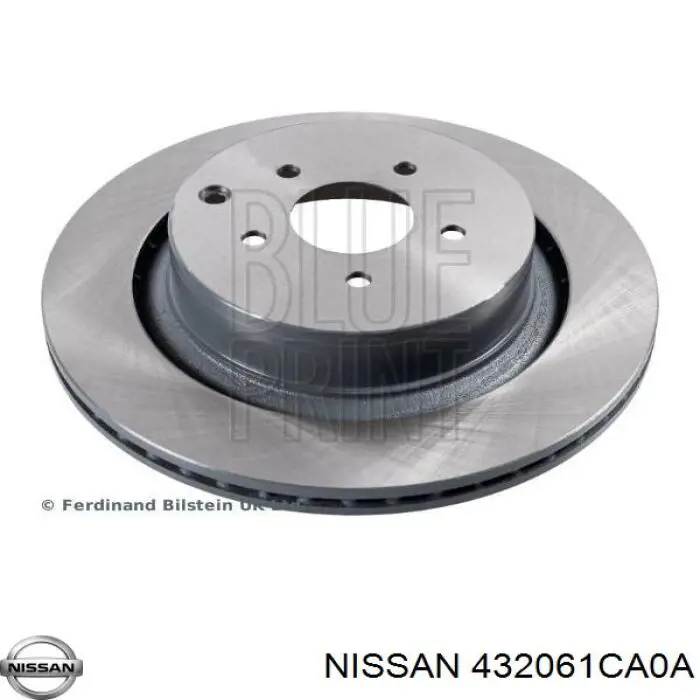 Disco do freio traseiro Nissan/Infiniti 432061CA0A preço, a partir de 99,64 USD