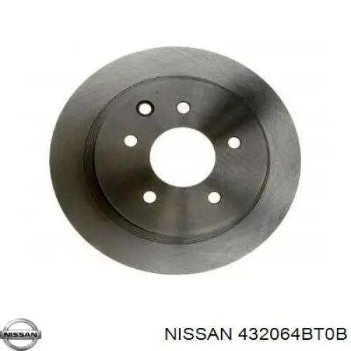 Compre 432064BT0B Nissan/Infiniti Disco do freio traseiro