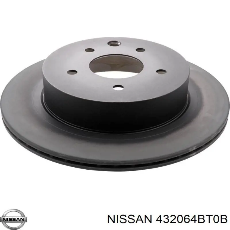432064BT0B Nissan/Infiniti Disco do freio traseiro