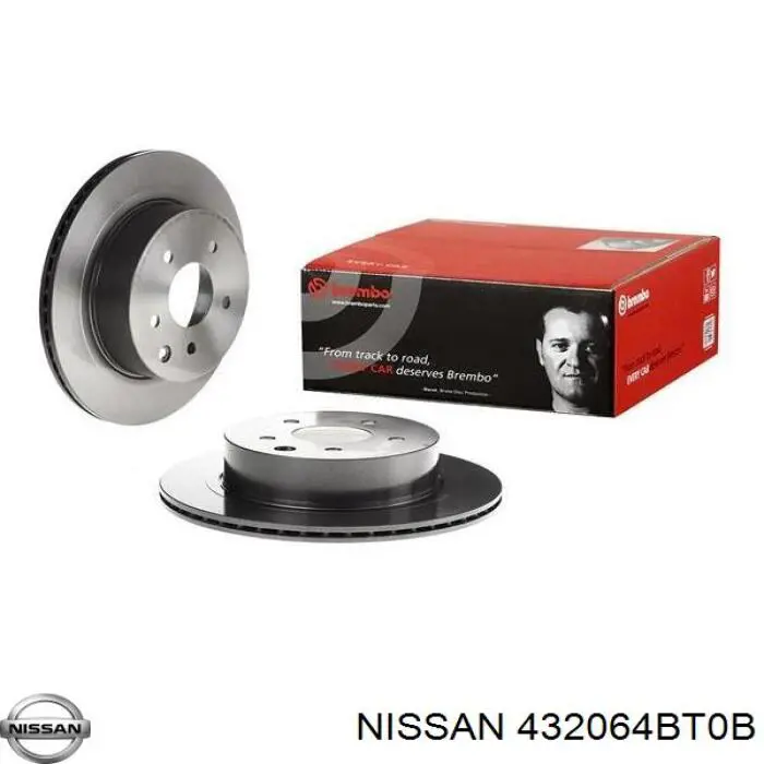 Disco do freio traseiro Nissan/Infiniti 432064BT0B preço, a partir de 43,15 USD