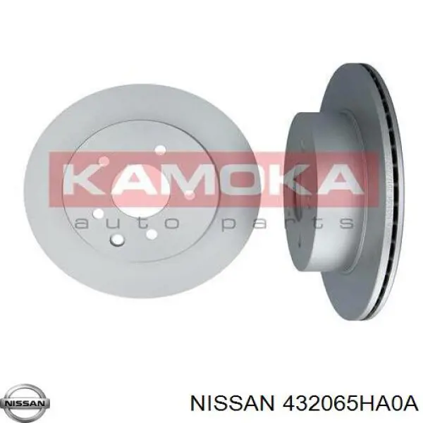 432065HA0A Nissan/Infiniti Disco do freio traseiro