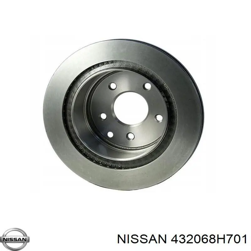 Disco do freio traseiro Nissan/Infiniti 432068H701 preço, a partir de 36,66 USD