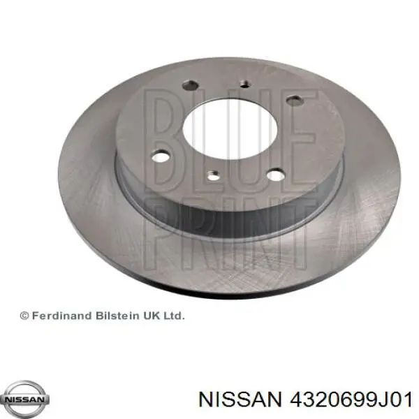 Disco do freio traseiro Nissan/Infiniti 4320699J01 preço, a partir de 25,78 USD