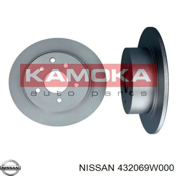 Disco do freio traseiro Nissan/Infiniti 432069W000 preço, a partir de 46,16 USD