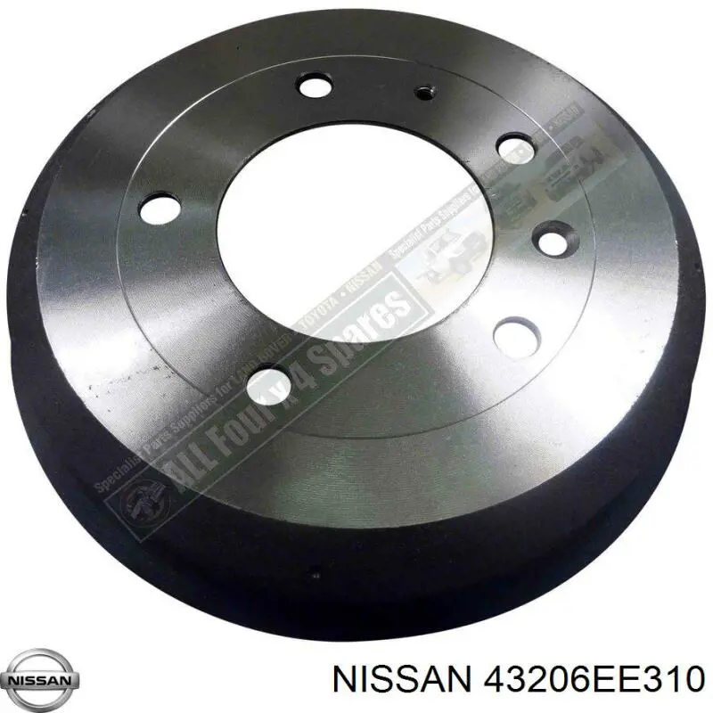 43206EE310 Nissan/Infiniti Tambor do freio traseiro