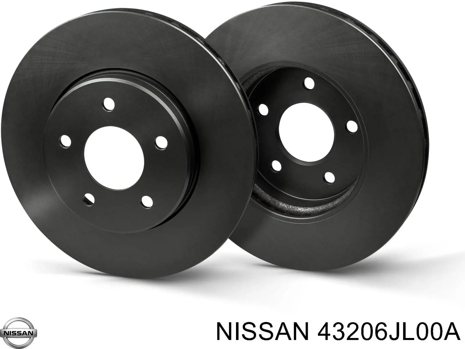 43206JL00A Nissan/Infiniti Disco do freio traseiro