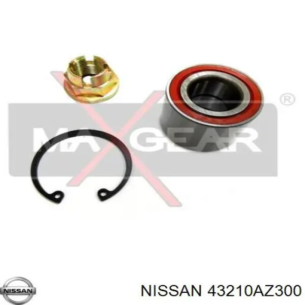 Compre 43210AZ300 Nissan/Infiniti Rolamento de cubo traseiro