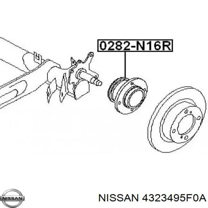 4323495F0A Nissan/Infiniti 