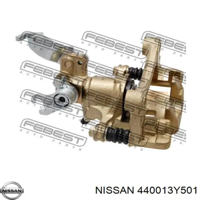 Compre 440013Y500 Nissan/Infiniti Suporte do freio traseiro direito
