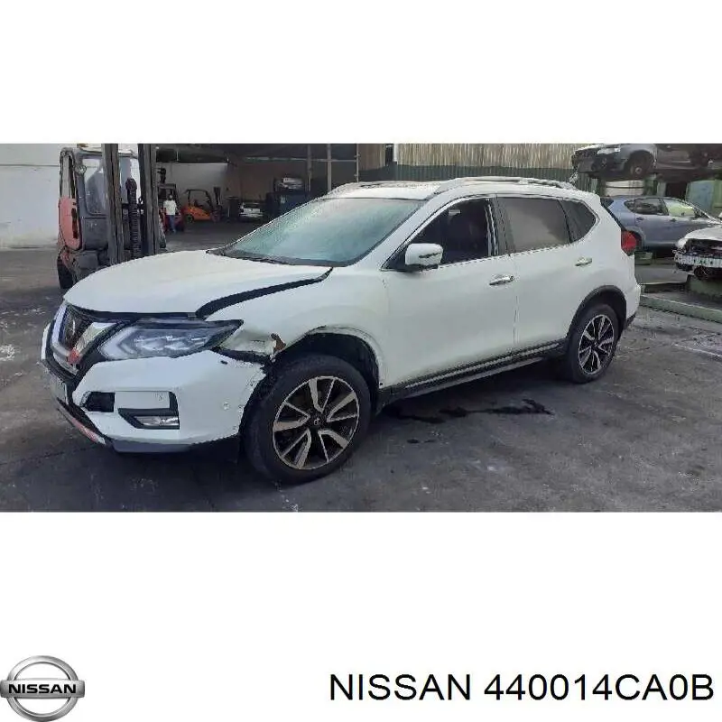 440014CA0B Nissan/Infiniti Suporte do freio traseiro direito