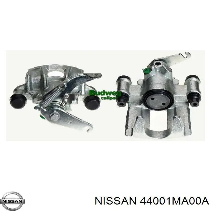 44001MA00A Nissan/Infiniti Suporte do freio traseiro direito