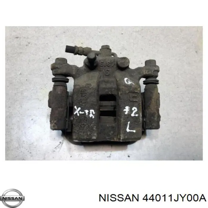 44011JY00A Nissan/Infiniti Suporte do freio traseiro esquerdo
