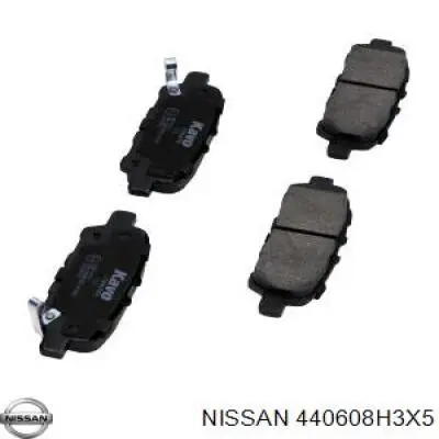 Sapatas do freio traseiras de disco Nissan/Infiniti 440608H3X5 preço, a partir de 22,90 USD