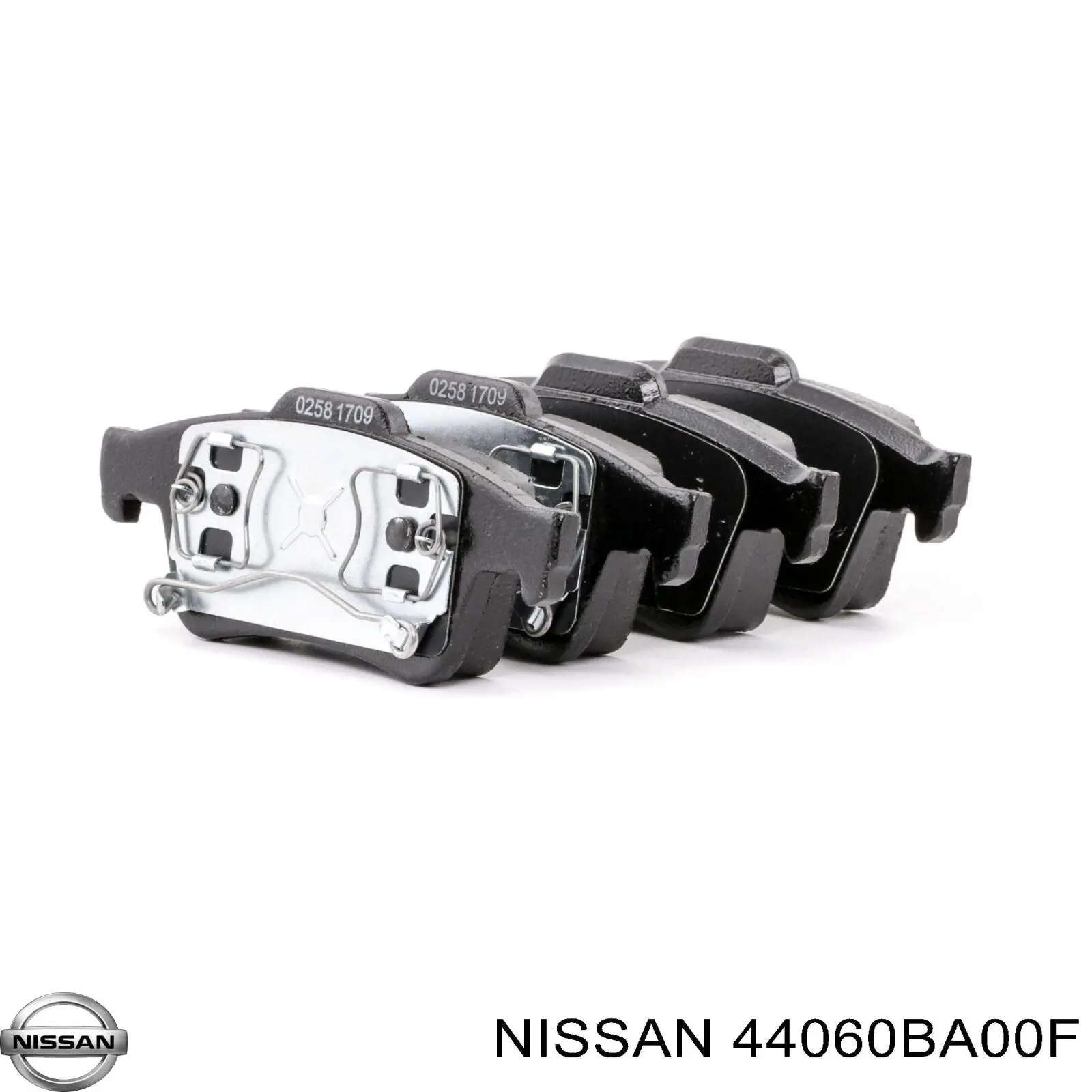 Compre 44060BA00F Nissan/Infiniti Sapatas do freio traseiras de disco