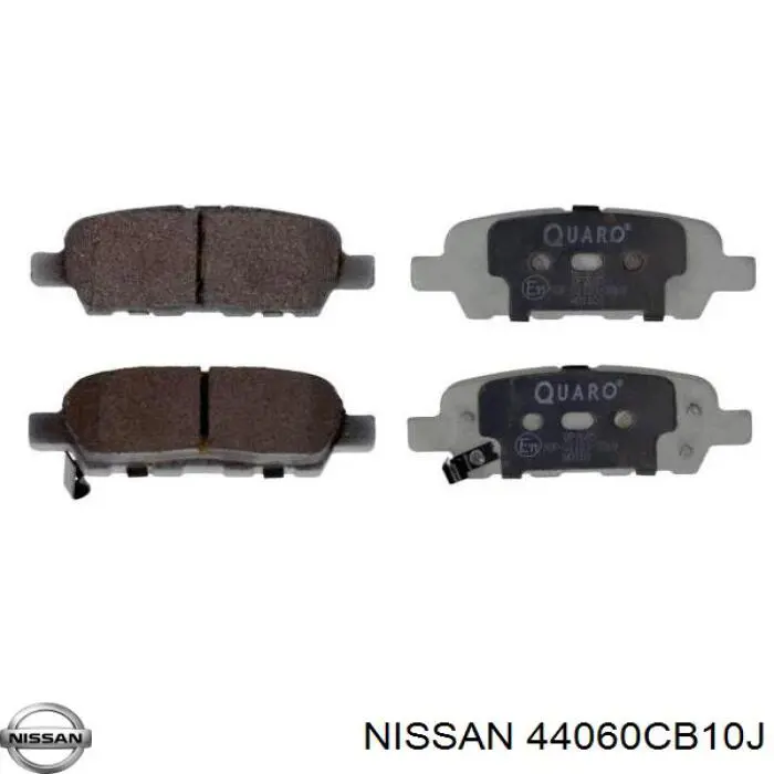 44060CB10J Nissan/Infiniti Sapatas do freio traseiras de disco