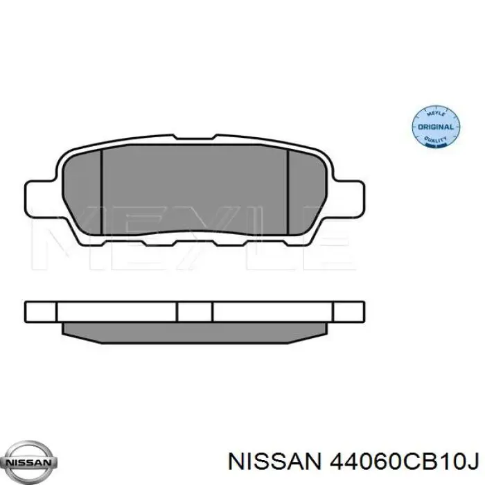 Sapatas do freio traseiras de disco Nissan/Infiniti 44060CB10J preço, a partir de 20,43 USD