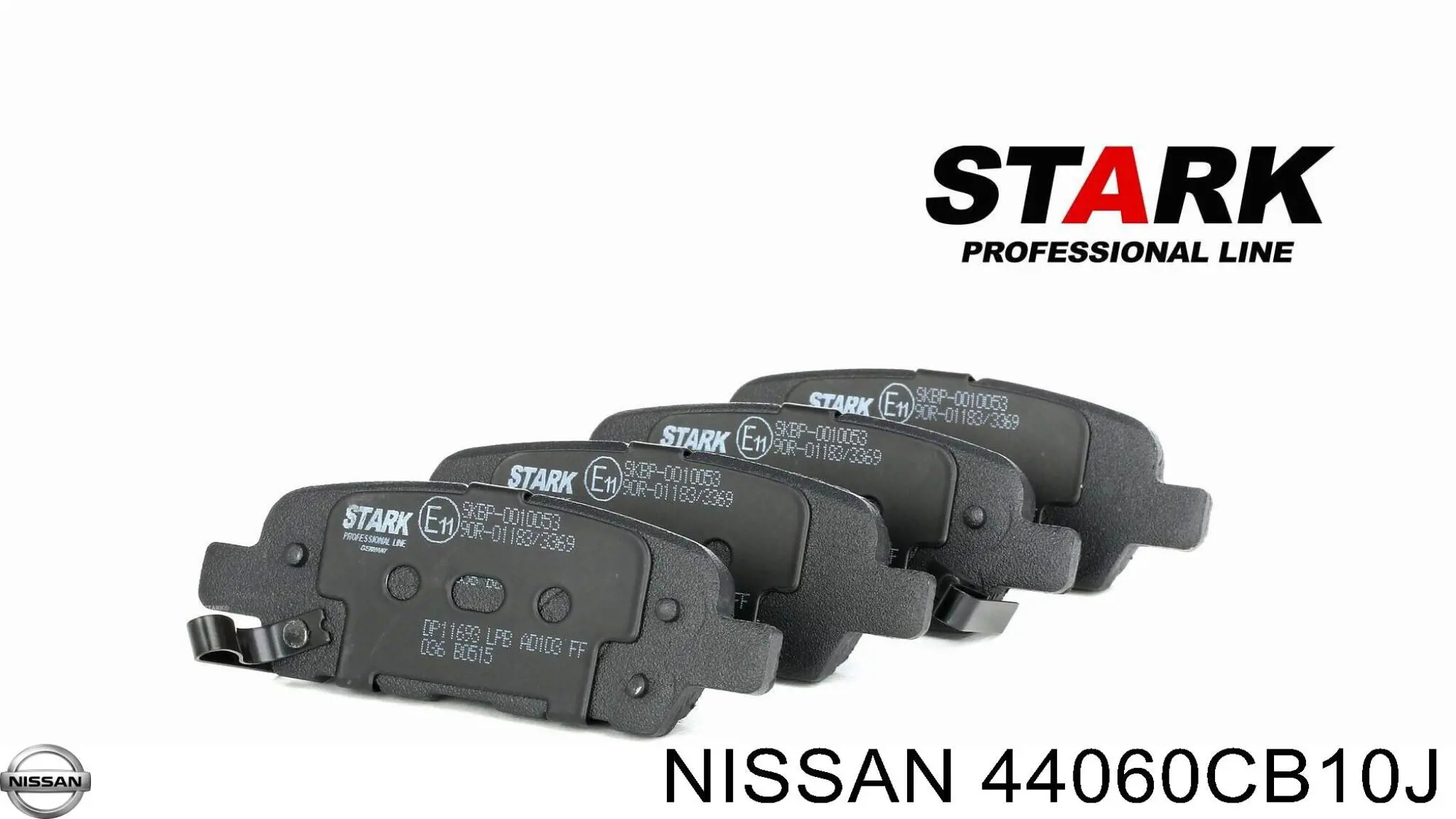 Compre 44060CB10J Nissan/Infiniti Sapatas do freio traseiras de disco