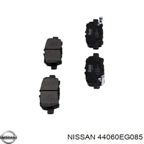 Compre 44060EG085 Nissan/Infiniti Sapatas do freio traseiras de disco
