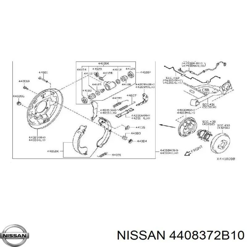 4408372B10 Nissan/Infiniti 