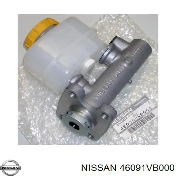 Tanque de cilindro mestre do freio (de fluido de freio) Nissan/Infiniti 46091VB000 preço, a partir de 66,77 USD