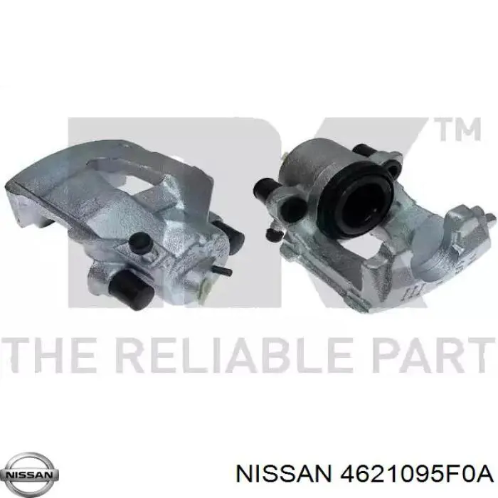 Compre 4621095F0A Nissan/Infiniti Mangueira do freio dianteira direita