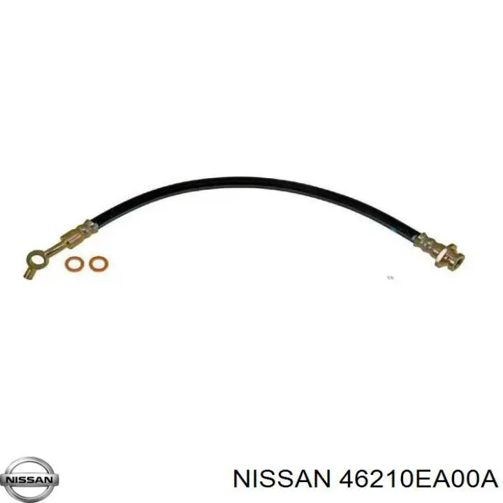46210EA00A Nissan/Infiniti Mangueira do freio dianteira direita