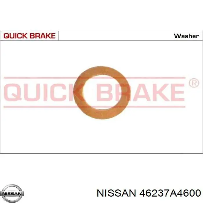 Arruela de compressão do freio de mangueira Nissan/Infiniti 46237A4600 preço, a partir de 10,33 USD