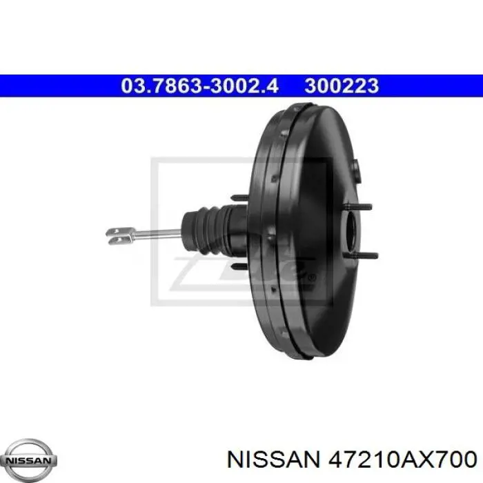 47210AX701 Nissan/Infiniti Reforçador dos freios a vácuo