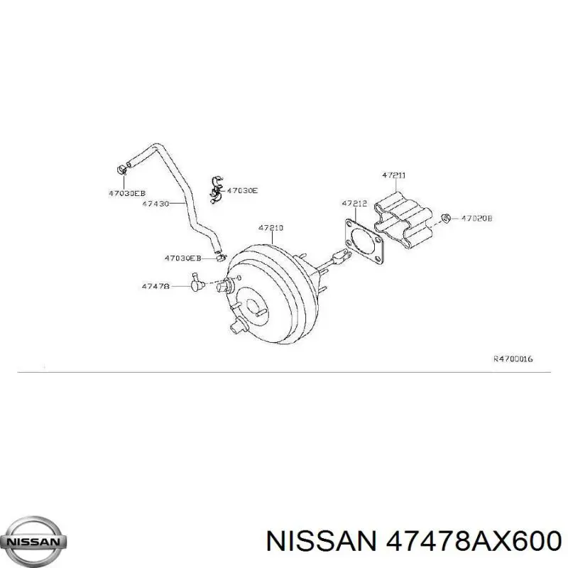 47478AX600 Nissan/Infiniti 