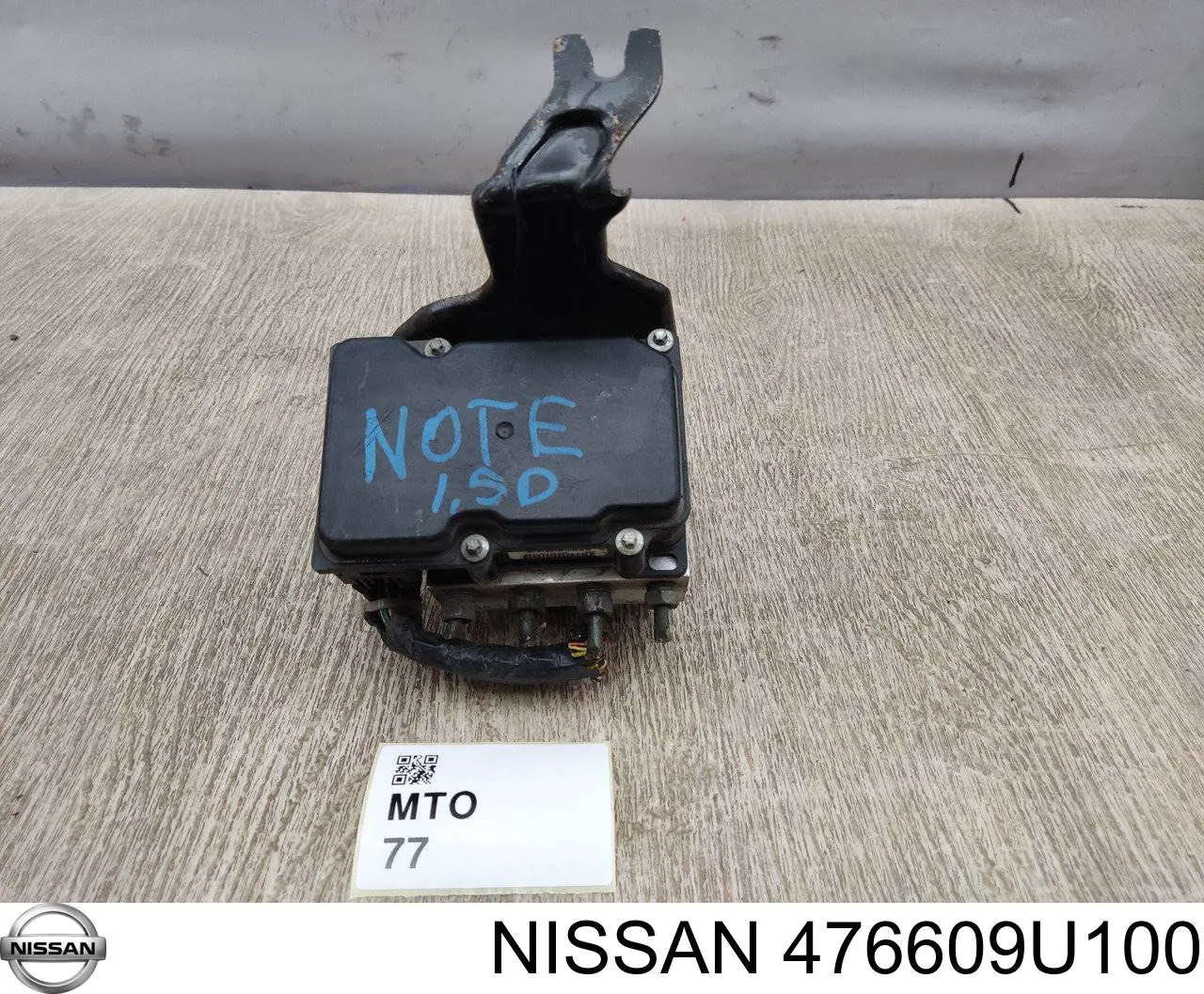 476609U100 Nissan/Infiniti Unidade hidráulico de controlo ABS