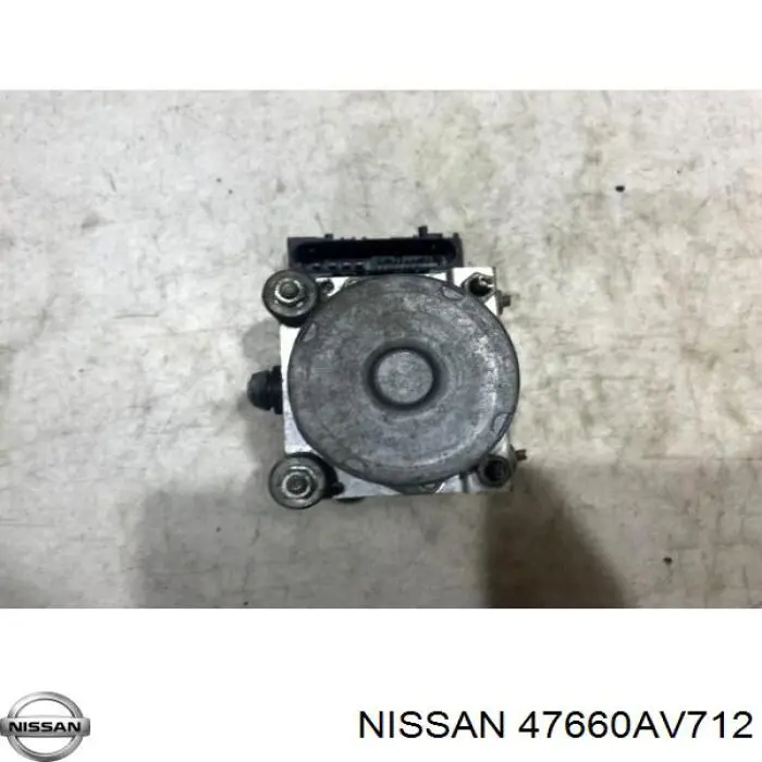 47660AV712 Nissan/Infiniti Unidade hidráulico de controlo ABS