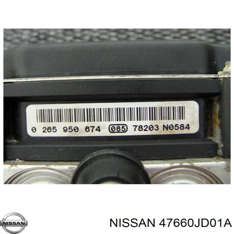 47660JD01A Nissan/Infiniti Unidade hidráulico de controlo ABS
