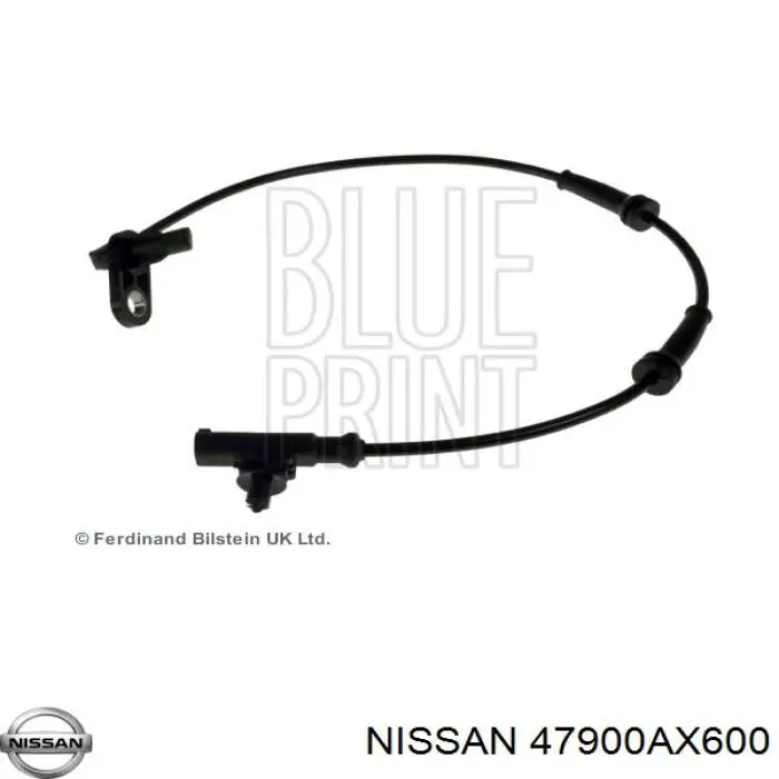47900AX600 Nissan/Infiniti Sensor ABS traseiro direito
