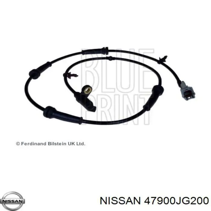 47900JG200 Nissan/Infiniti Sensor ABS traseiro