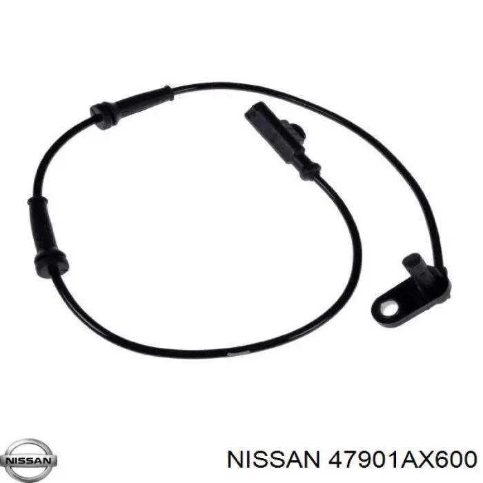 47901AX600 Nissan/Infiniti Sensor ABS traseiro esquerdo