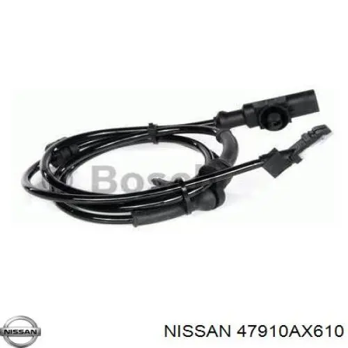 47910AX610 Nissan/Infiniti Sensor dianteiro de ABS