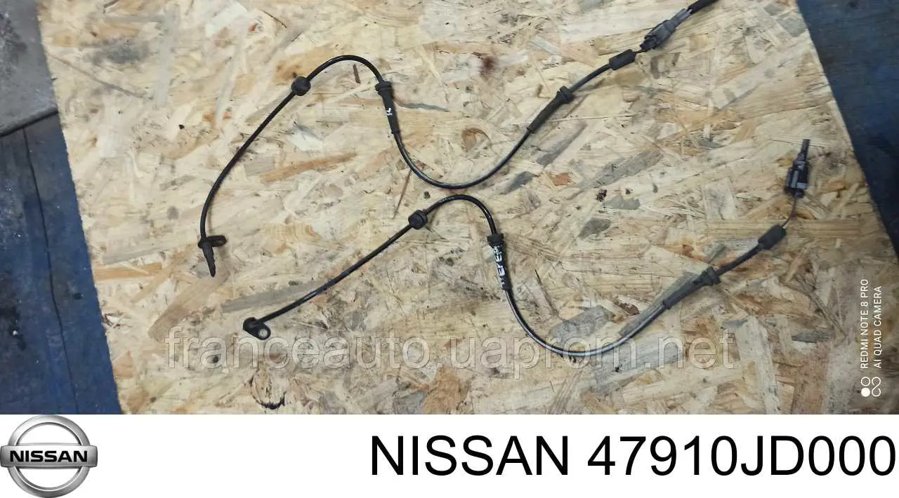 47910JD000 Nissan/Infiniti Sensor dianteiro de ABS