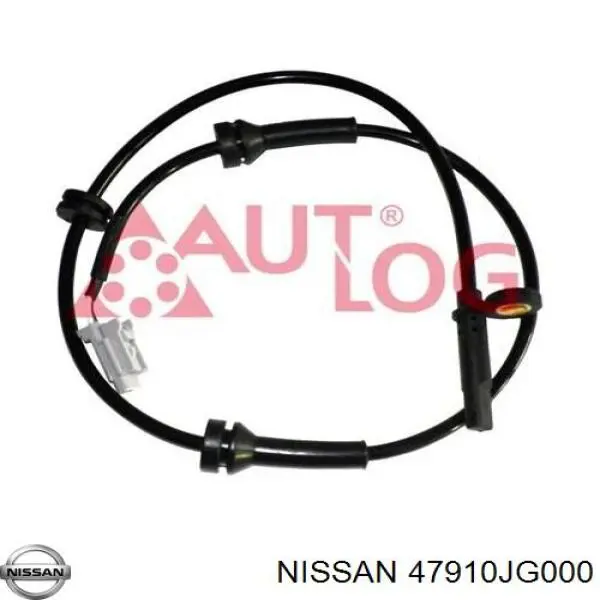 Sensor dianteiro de ABS Nissan/Infiniti 47910JG000 preço, a partir de 43,53 USD
