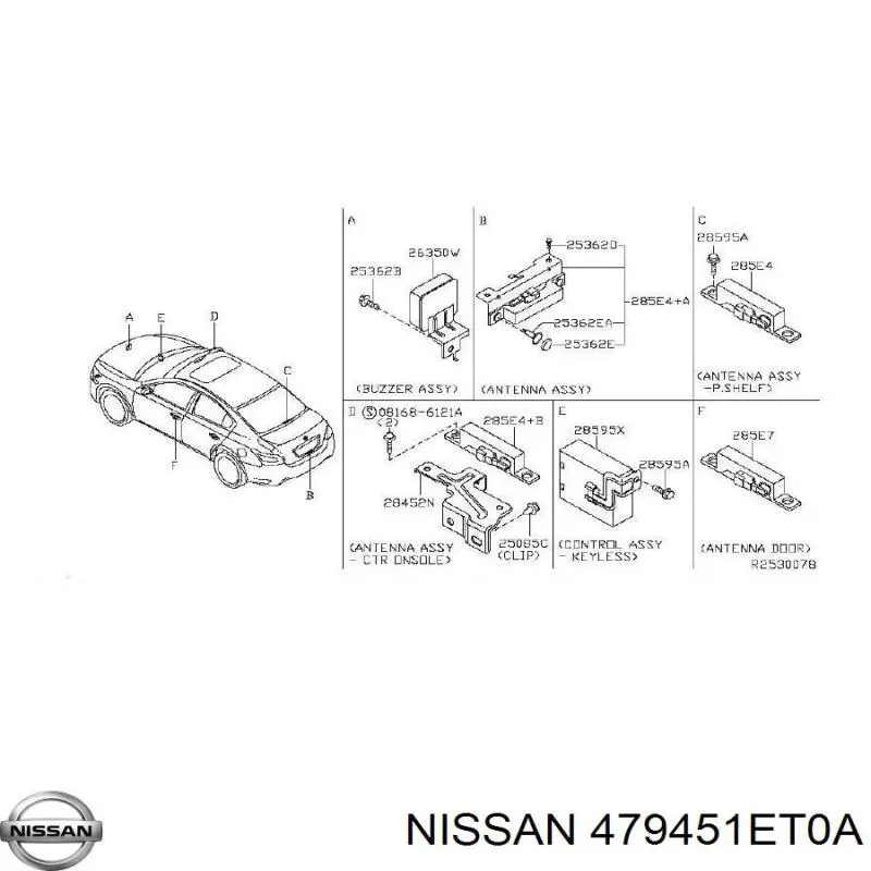 Compre 47945JY00A Renault (RVI) Sensor do ângulo de viragem do volante de direção